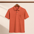 4 Men's Casual Polo Collection With Pockets ( C2 )