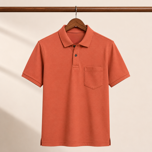 4 Men's Casual Polo Collection With Pockets ( C2 )