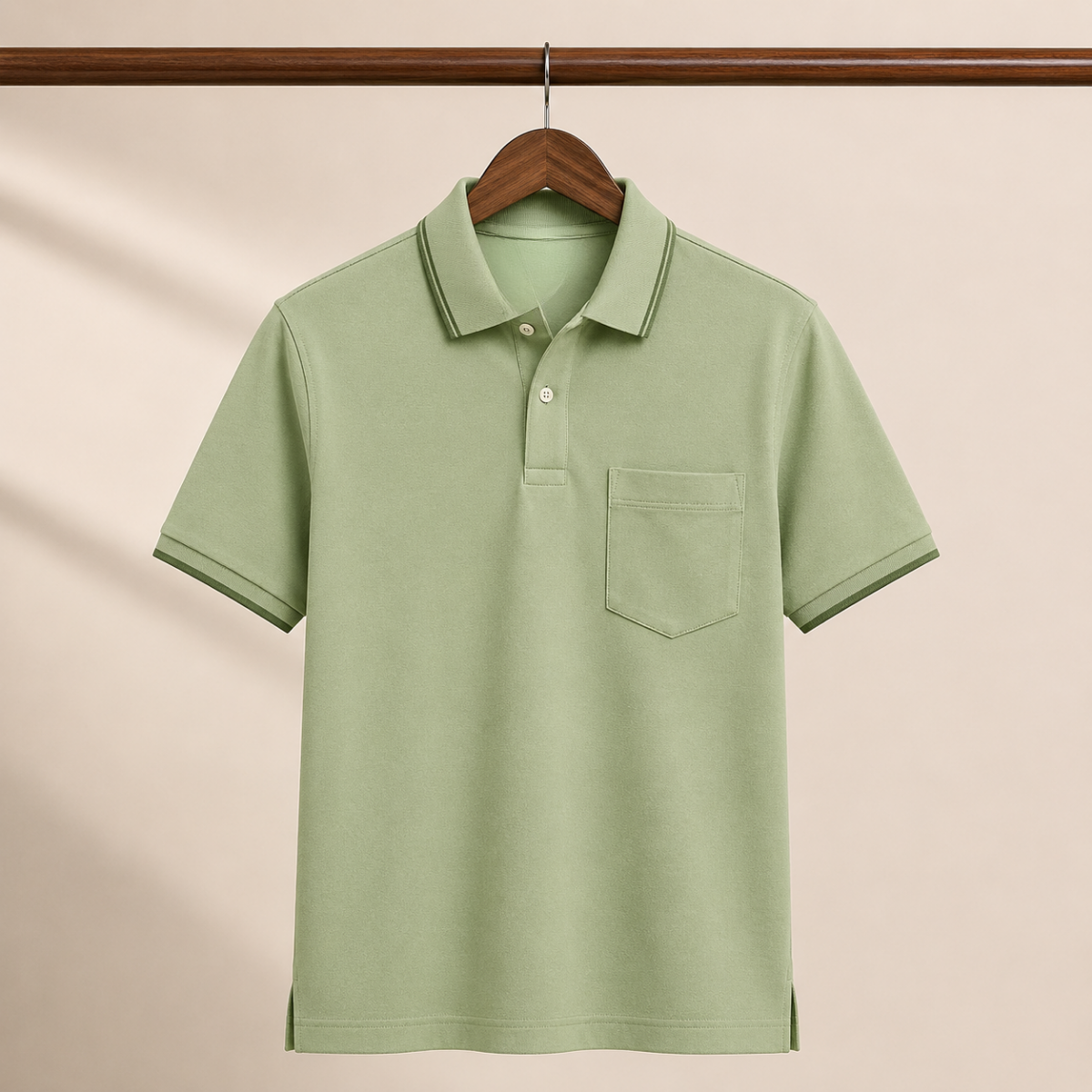 4 Men's Casual Polo Collection With Pockets ( C2 )