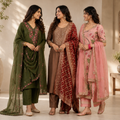 3 Women's Kurta Styles with Dupatta ( K4 )