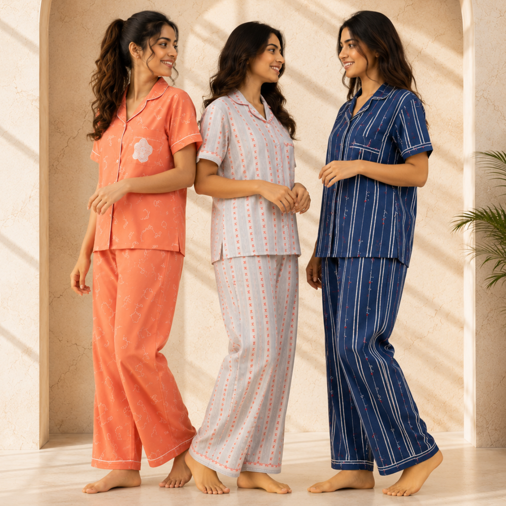 3 Women's Nightwear Collection | Everyday Comfort ( N5 )