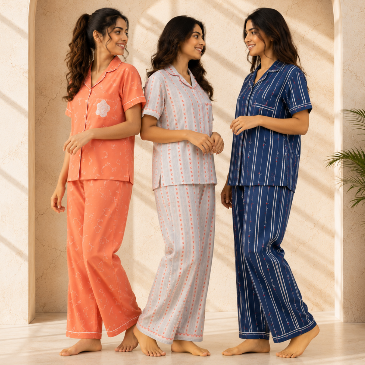 3 Women's Nightwear Collection | Everyday Comfort ( N5 )