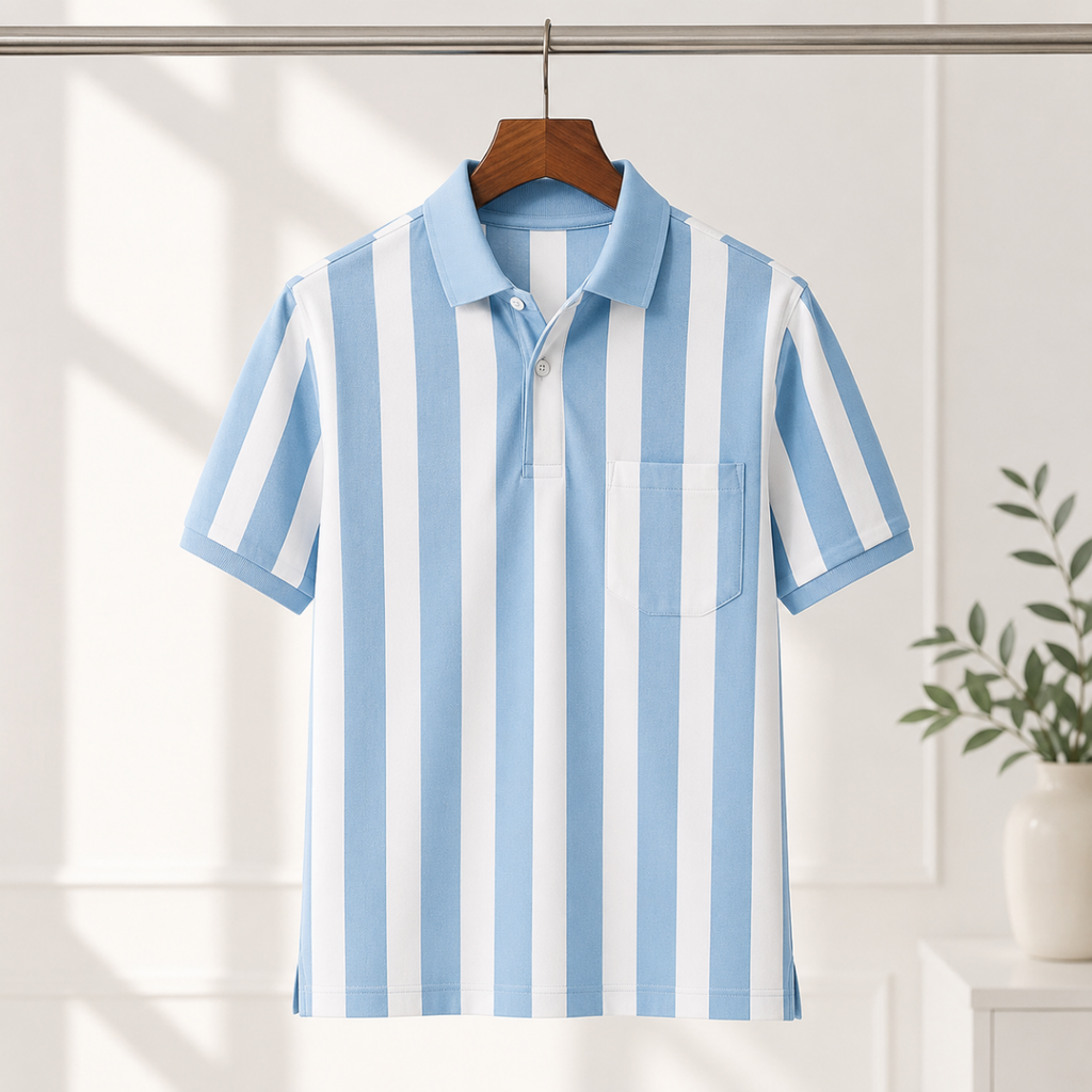 4 Men's Everyday Polo T-Shirts with Pockets ( P-2 )