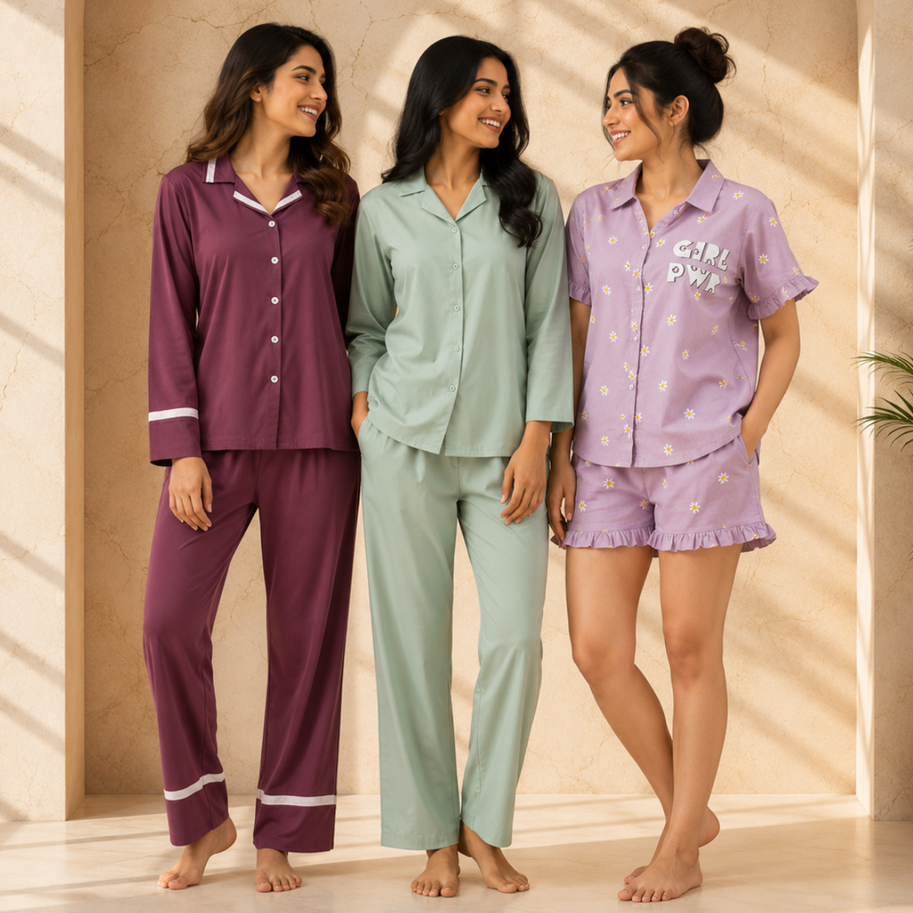 3 Women's Nightwear Collection | Everyday Comfort ( N6 )