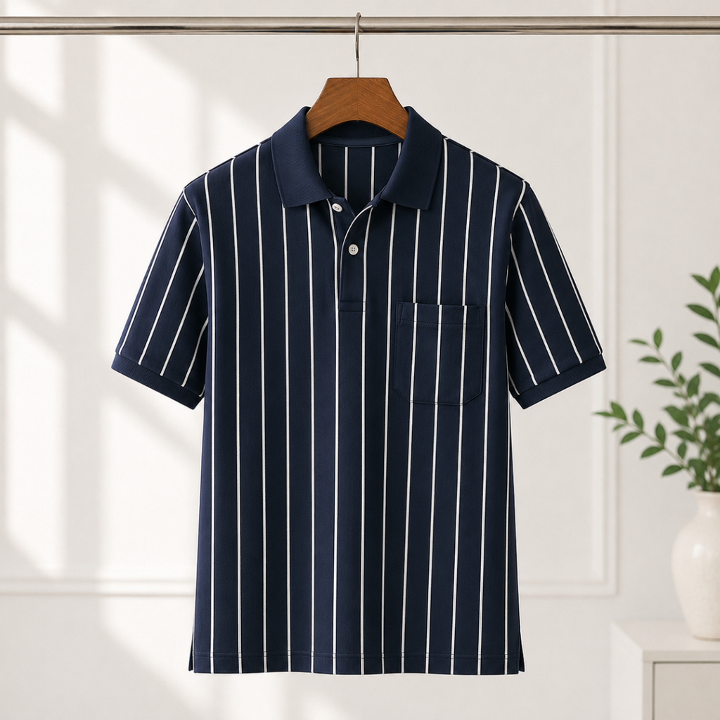 4 Men's Everyday Polo T-Shirts with Pockets ( P-2 )