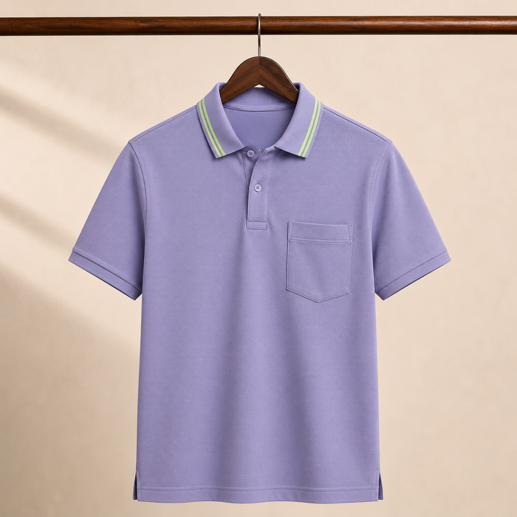 4 Men's Casual Polo Collection With Pockets ( C2 )
