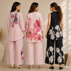 3 Women's Printed Co-Ord Set Collection ( P6 )