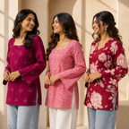 3 Short Kurtis, One Perfect Combo | SK-10