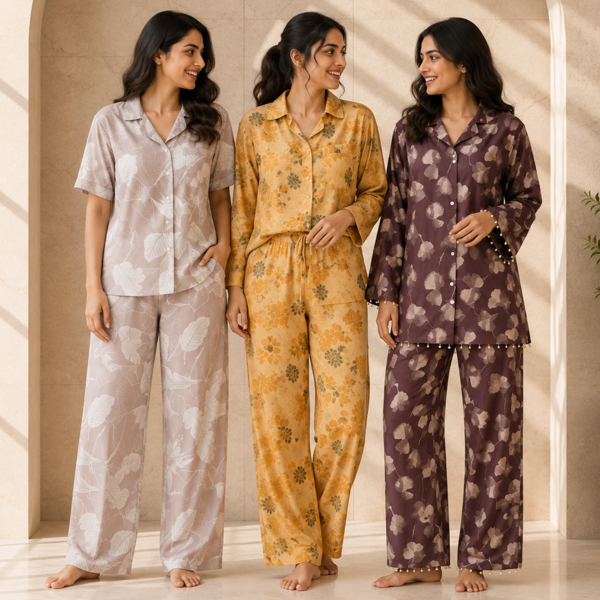 3 Women's Nightwear Collection | Everyday Comfort ( N7 )