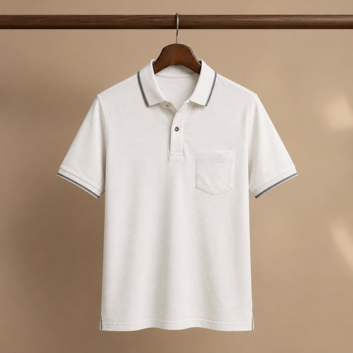 4 Men's Casual Polo Collection With Pockets ( C1 )