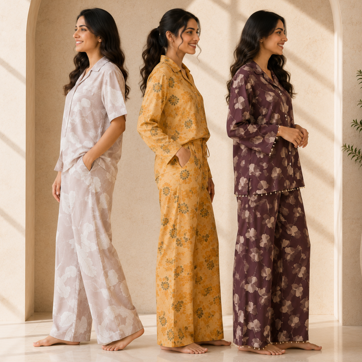 3 Women's Nightwear Collection | Everyday Comfort ( N7 )
