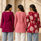 3 Short Kurtis, One Perfect Combo | SK-10