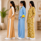 Women Airport Comfort Co-Ord Set ( S7 )
