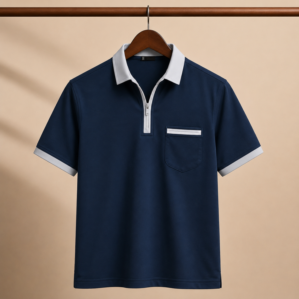 4 Men's Casual Polo Collection With Pockets ( C3 )