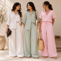 3 Linen Top with Bottom ( L8 )