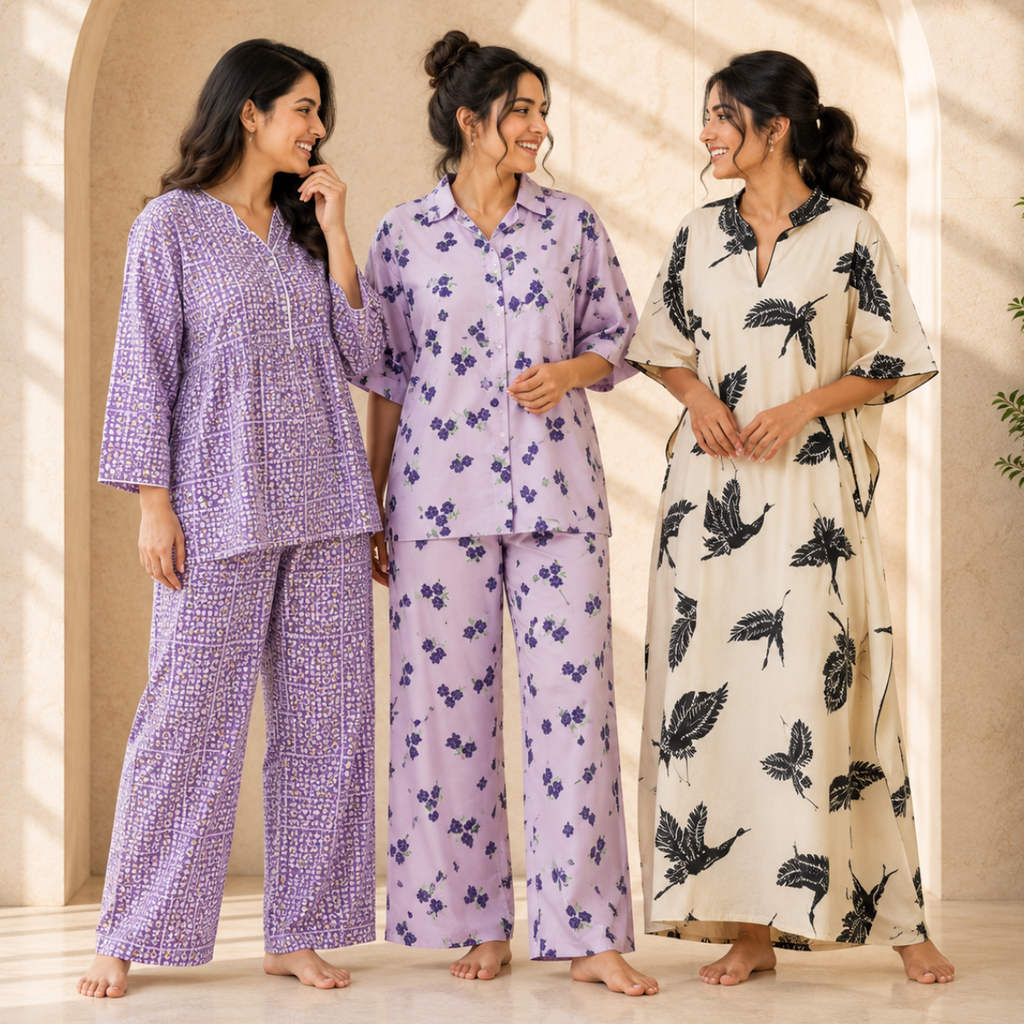 3 Women's Nightwear Collection | Everyday Comfort ( N8 )