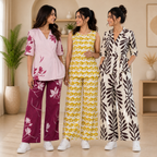 Women Airport Comfort Co-Ord Set ( S8 )