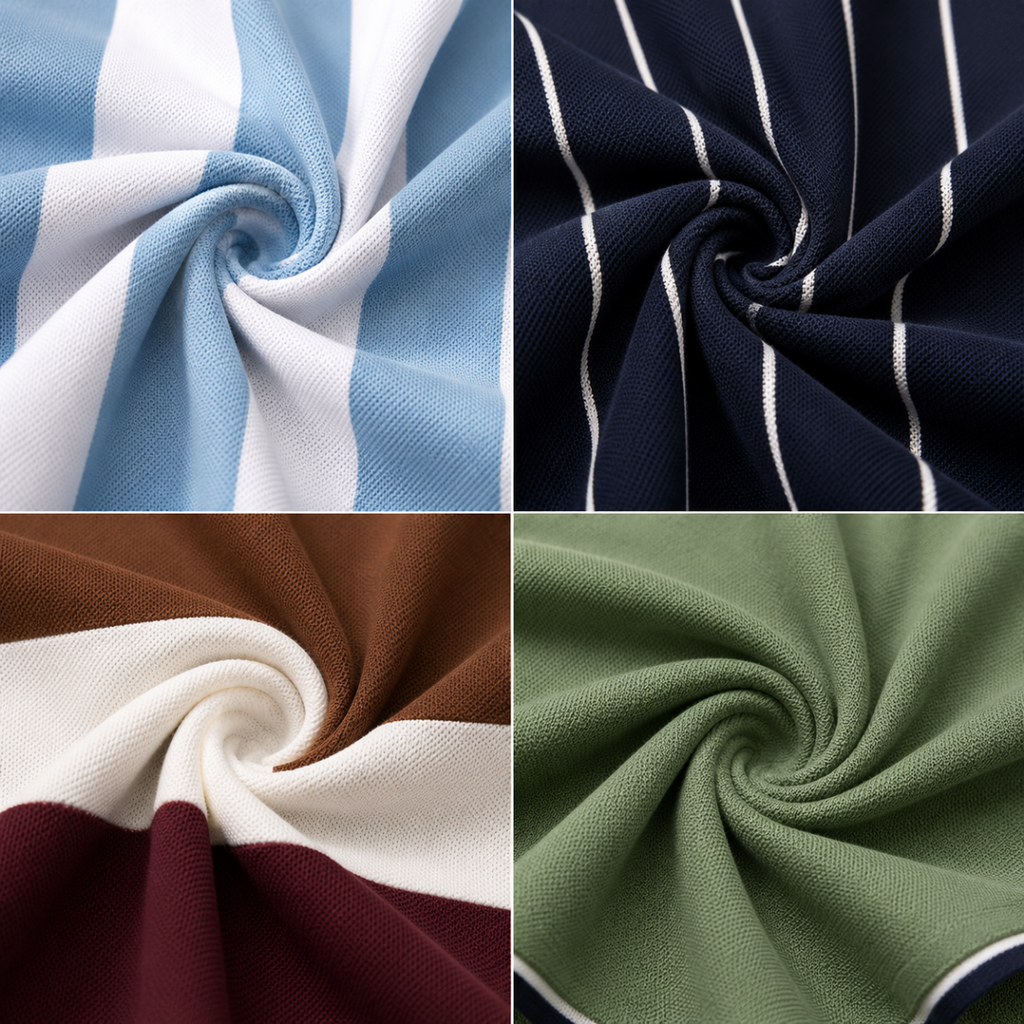 4 Men's Everyday Polo T-Shirts with Pockets ( P-2 )
