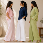3 Linen Top with Bottom ( L9 )