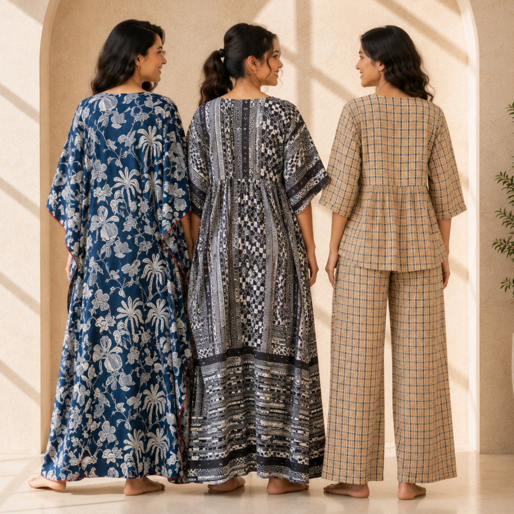 3 Women's Nightwear Collection | Everyday Comfort ( N9 )