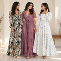 3 Women's Maxi Dress Collection ( D10 )