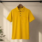 4 Men's Casual Polo Collection With Pockets ( C4 )