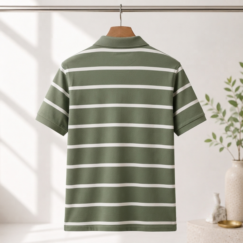 4 Men's Everyday Polo T-Shirts with Pockets ( P-3 )