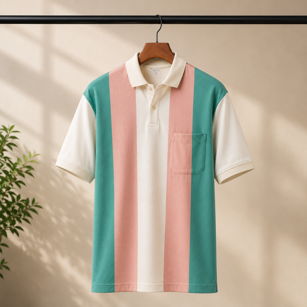 4 Men's Daily Wear Polo T-Shirts with Pockets ( T1 )