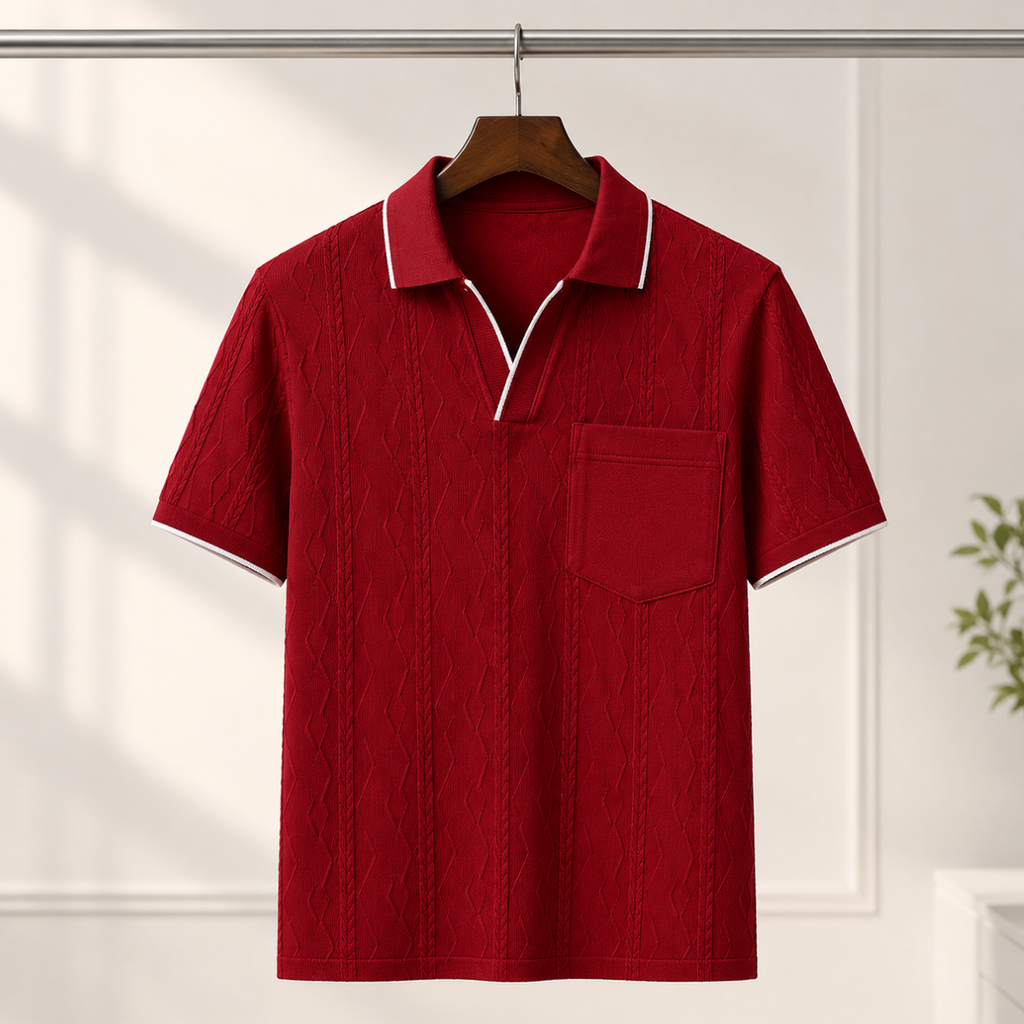 4 Men's Everyday Polo T-Shirts with Pockets ( P-1 )