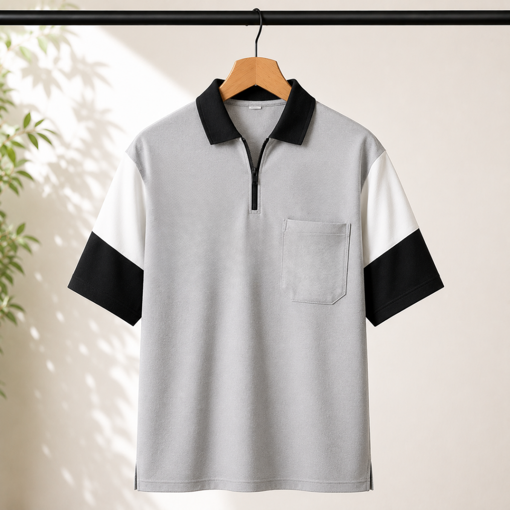 4 Men's Daily Wear Polo T-Shirts with Pockets ( T3 )