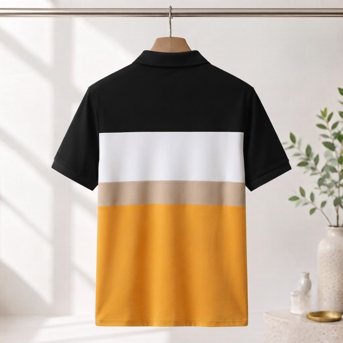 4 Men's Everyday Polo T-Shirts with Pockets ( P-3 )