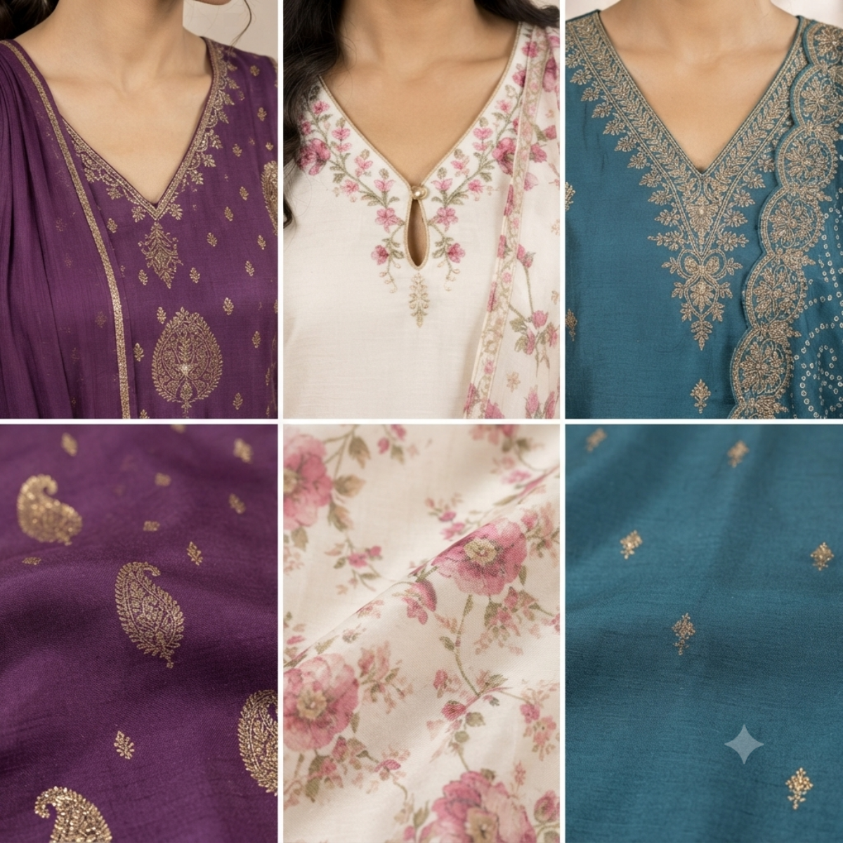 3 Women's Kurta Styles with Dupatta ( K9 )