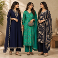 3 Women's Kurta Styles with Dupatta ( K10 )