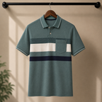 4 Men's Casual Polo Collection With Pockets ( C5 )