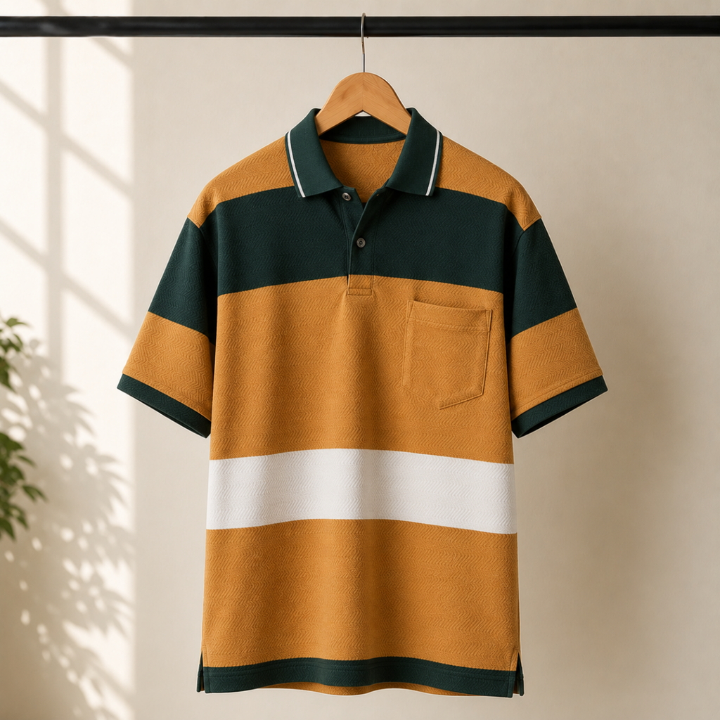 4 Men's Daily Wear Polo T-Shirts with Pockets ( T4 )