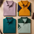 4 Polo T-Shirts Combo ( P-6 )