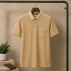 4 Men's Casual Polo Collection With Pockets ( C6 )