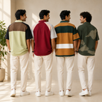 4 Men's Daily Wear Polo T-Shirts with Pockets ( T4 )
