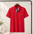 4 Men's Casual Polo Collection With Pockets ( C6 )