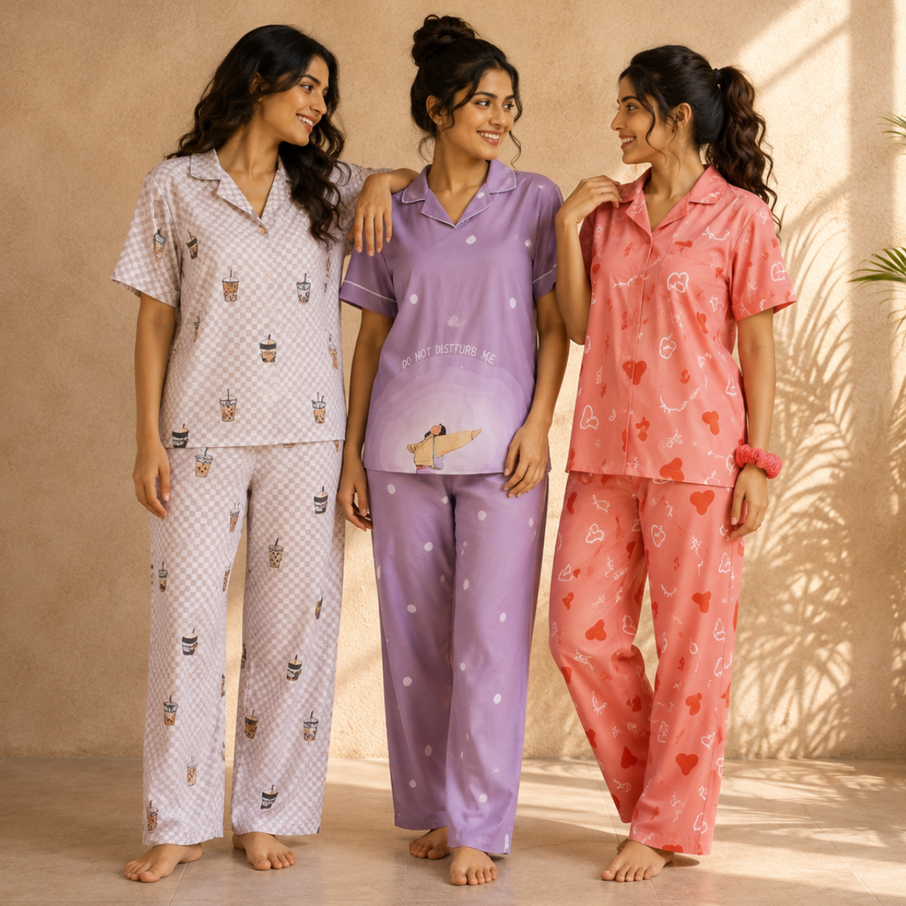 3 Women's Nightwear Collection | Everyday Comfort ( N2 )