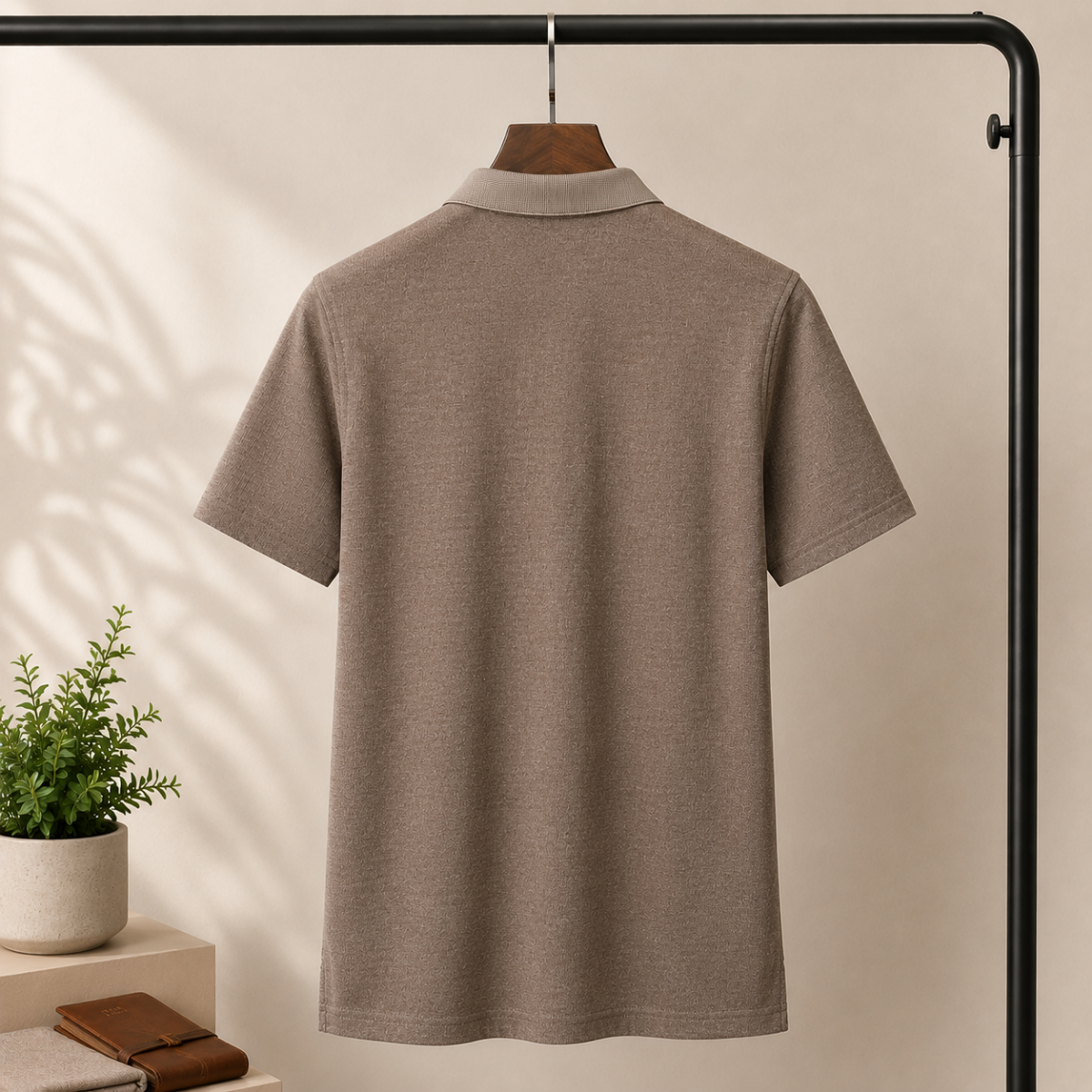 4 Men's Casual Polo Collection With Pockets ( C6 )