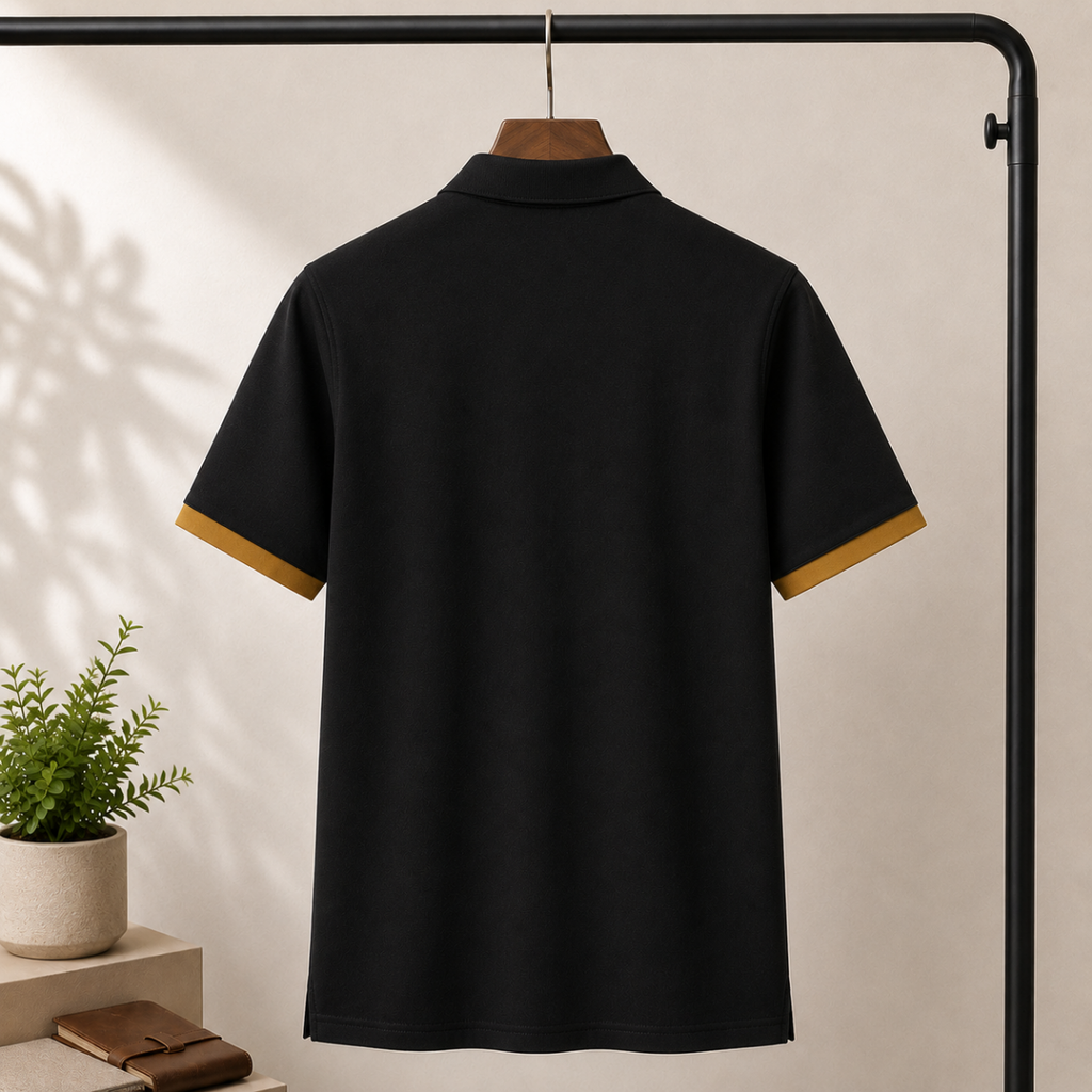 4 Men's Casual Polo Collection With Pockets ( C6 )