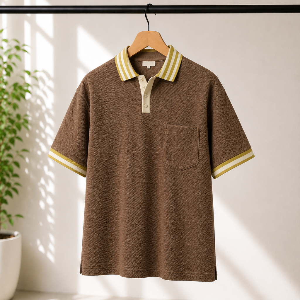 4 Men's Daily Wear Polo T-Shirts with Pockets ( T5 )