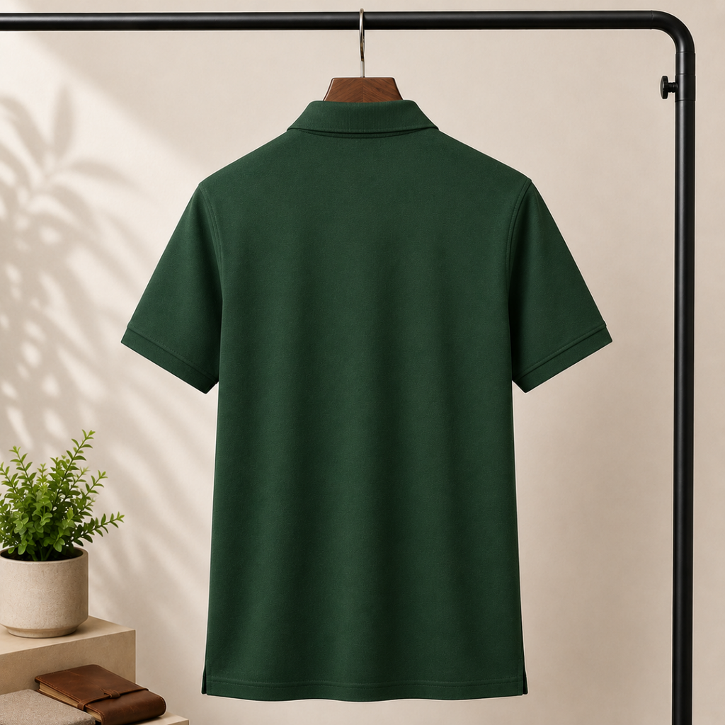 4 Men's Casual Polo Collection With Pockets ( C7 )