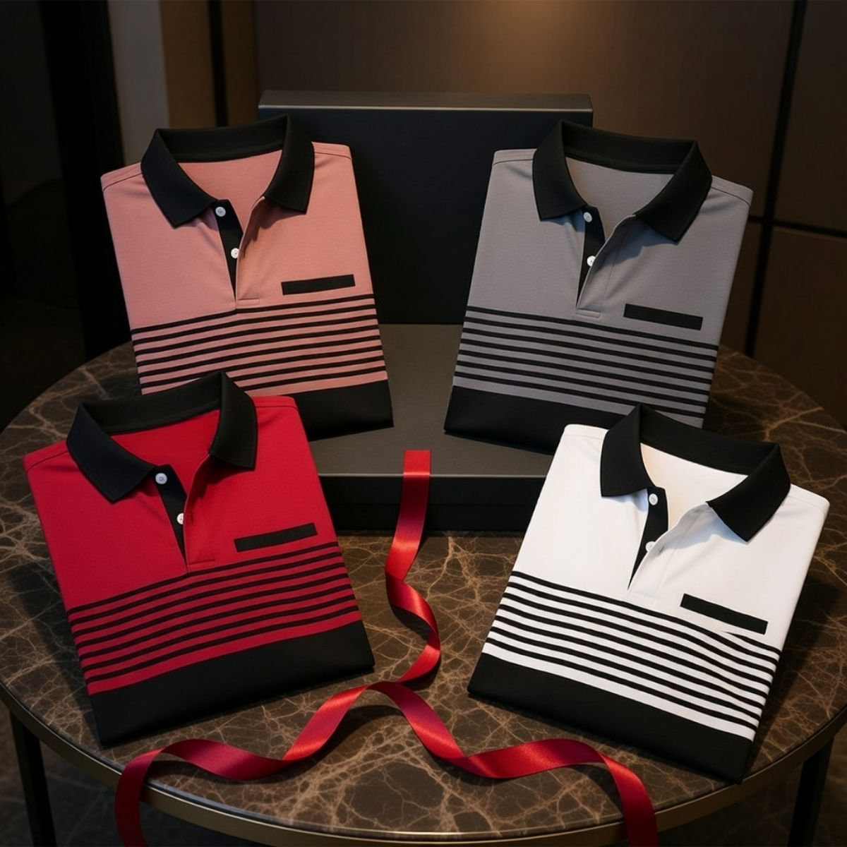 Pack of 4 Premium Polo T-Shirts for Men | PT-07