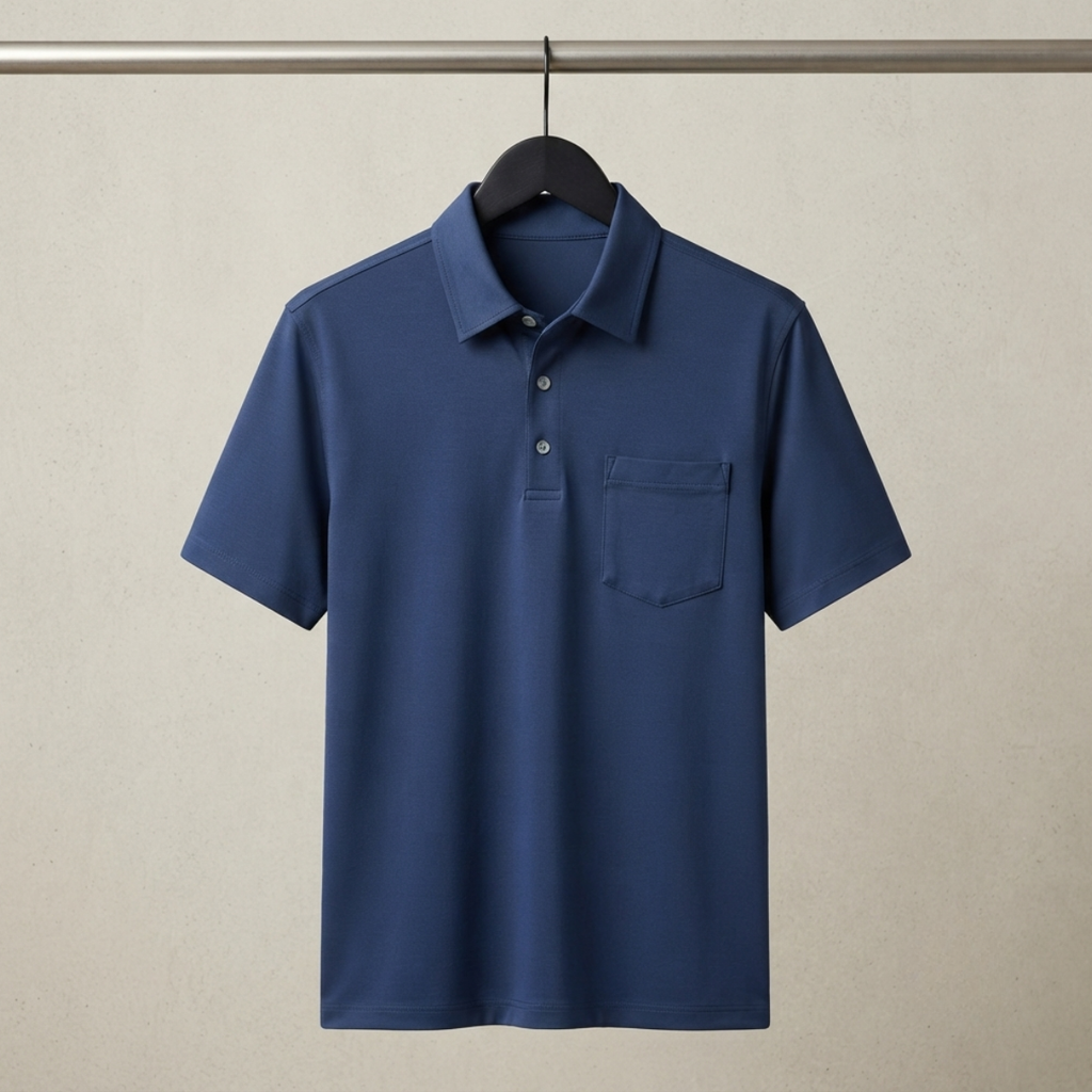 4 Men's Casual Polo Collection With Pockets ( C8 )