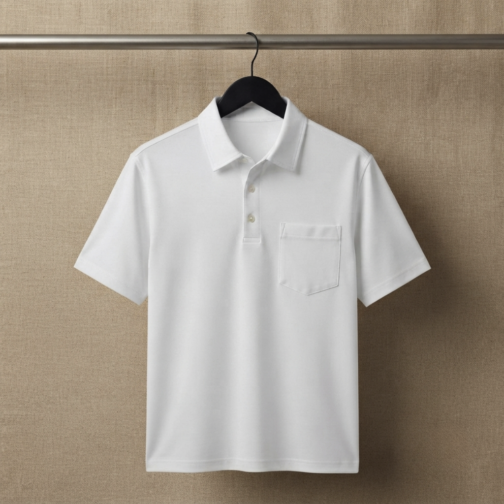 4 Men's Casual Polo Collection With Pockets ( C8 )