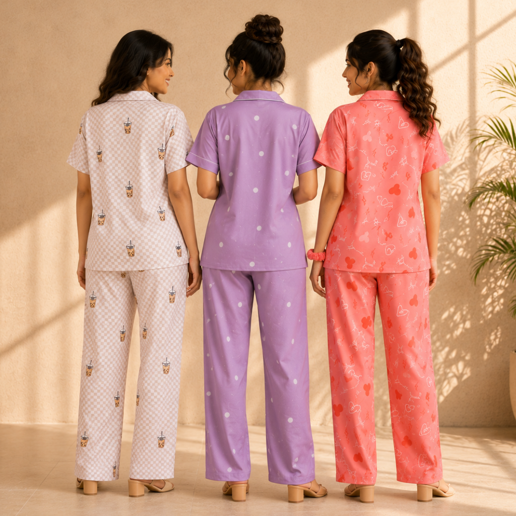 3 Women's Nightwear Collection | Everyday Comfort ( N2 )