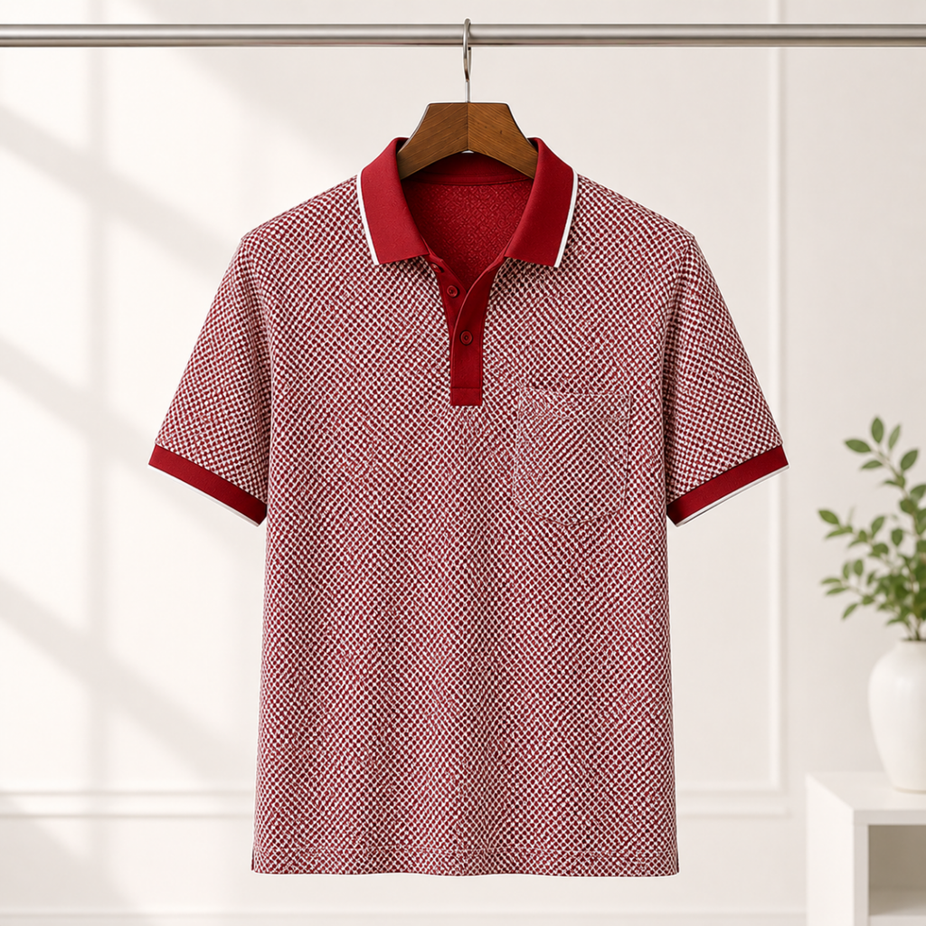 4 Men's Everyday Polo T-Shirts with Pockets ( P-1 )