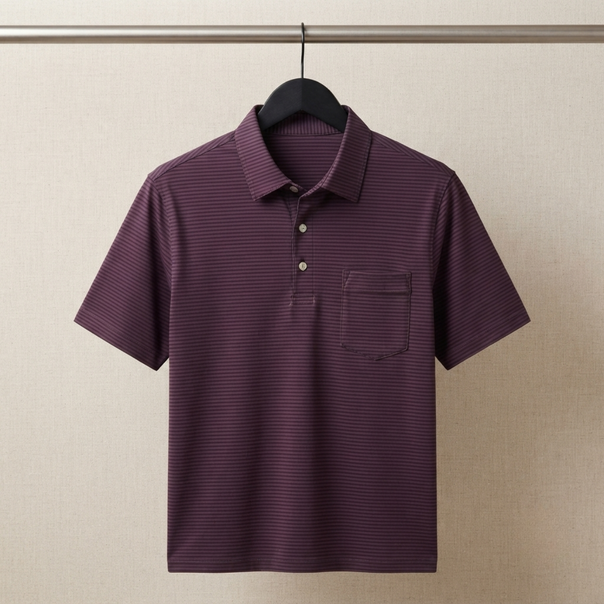 4 Men's Casual Polo Collection With Pockets ( C8 )